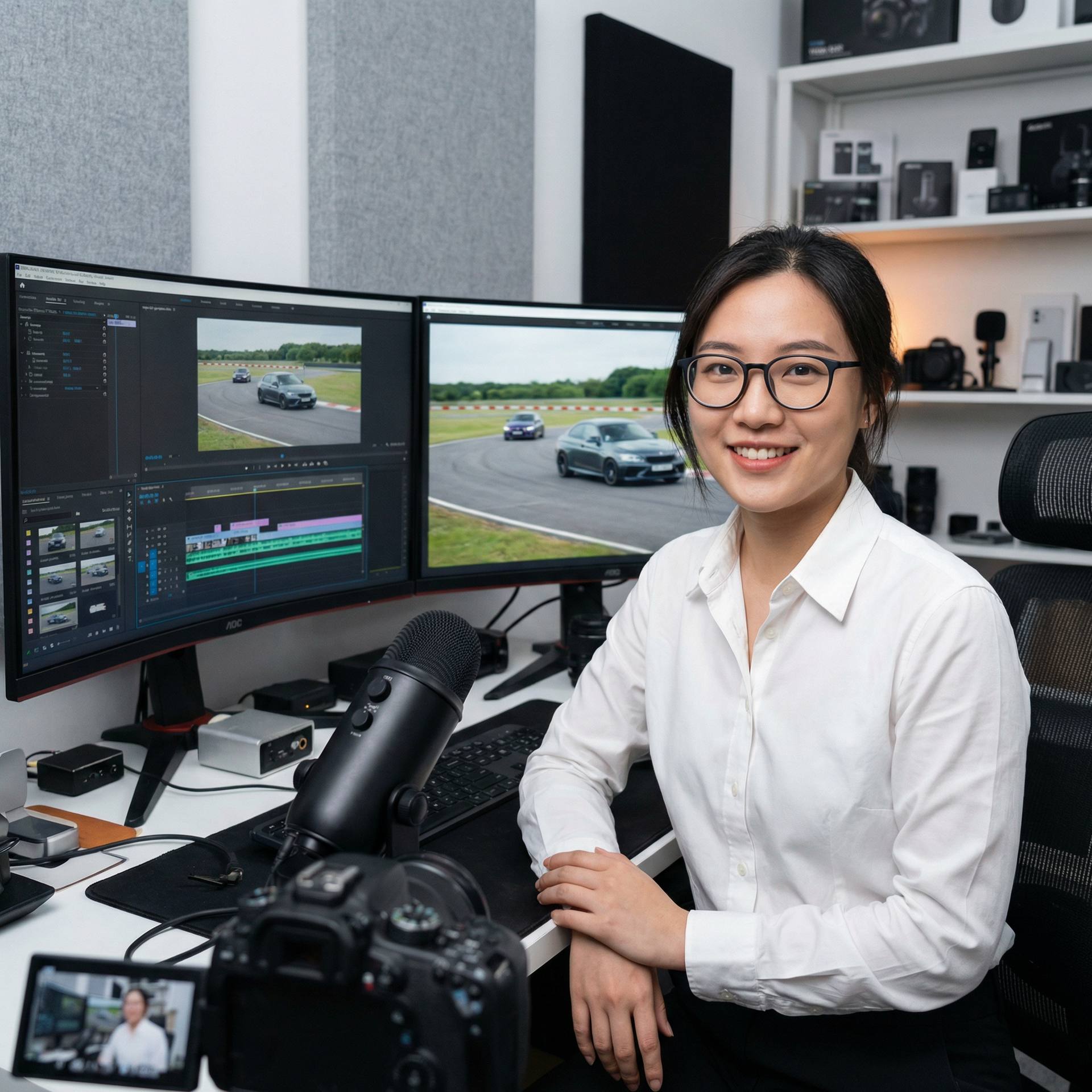 黄色仓库后期总监王思涵